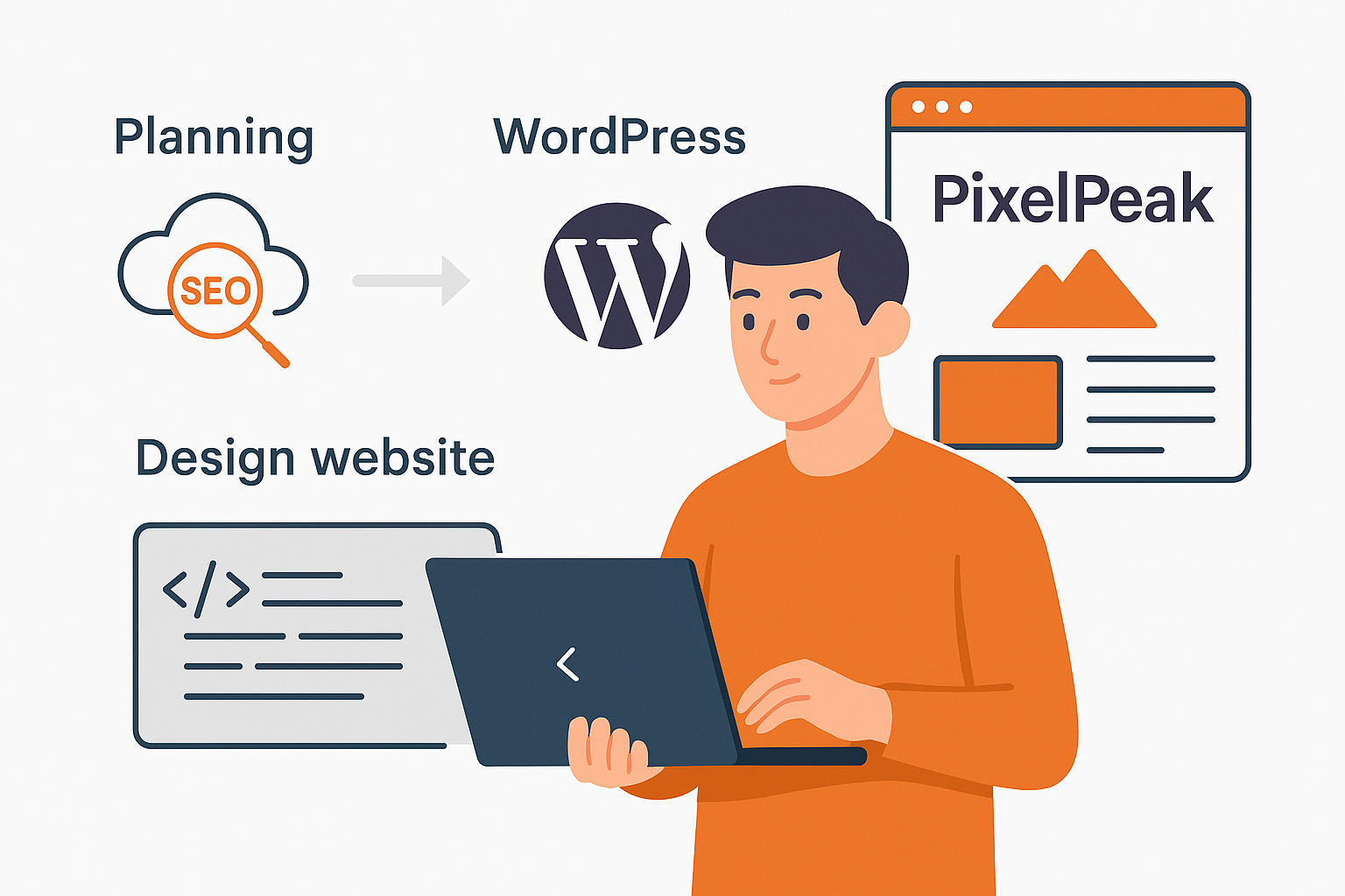 Ile czasu zajmuje stworzenie strony internetowej?